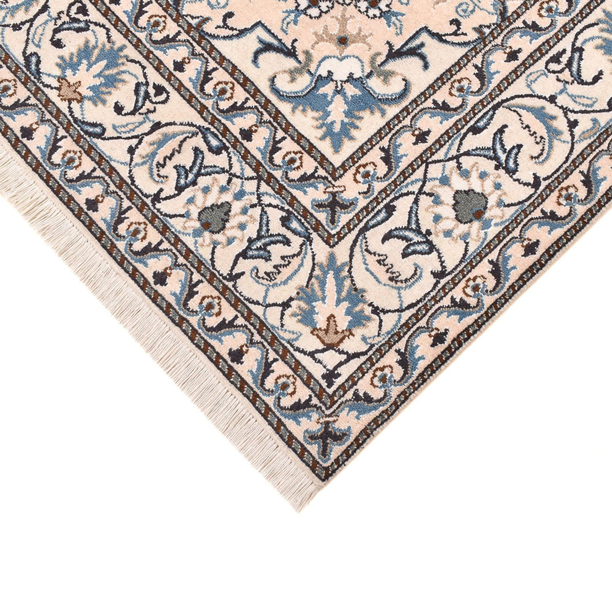 Tapis persan - Nain - 239 x 170 cm - beige clair
