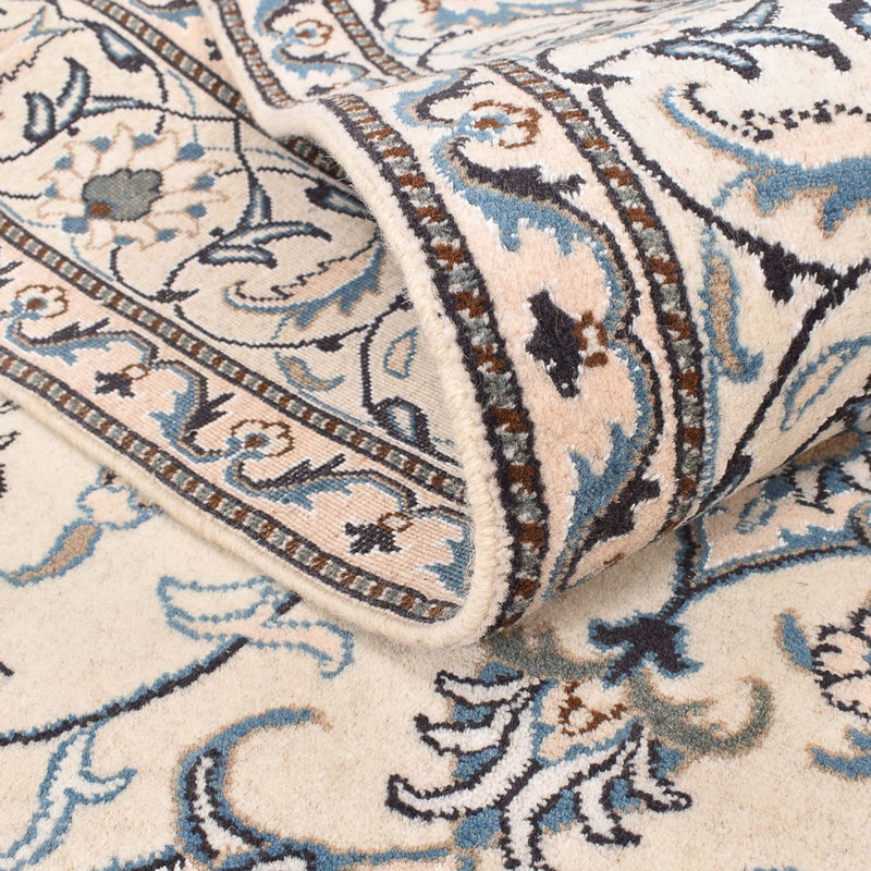 Tapis persan - Nain - 239 x 170 cm - beige clair