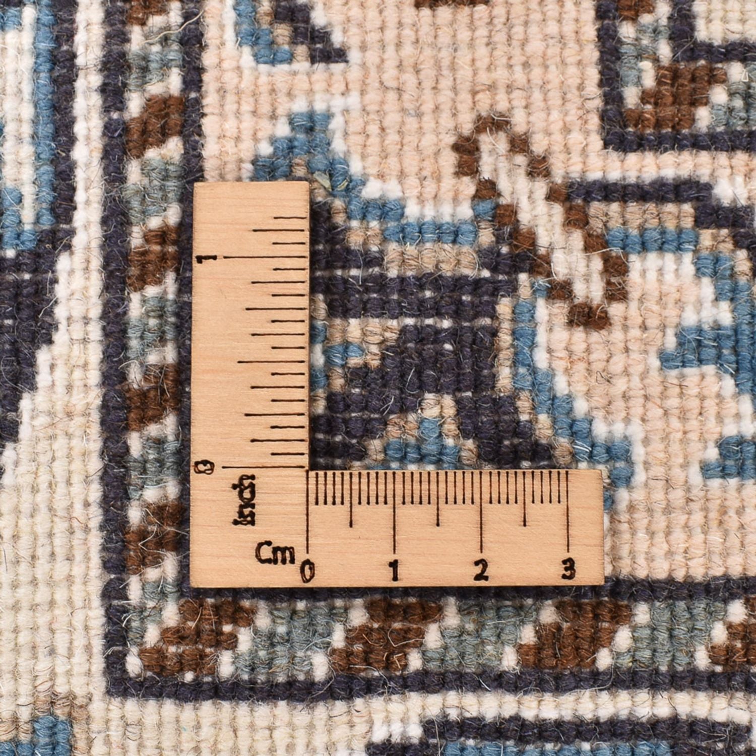 Tapis persan - Nain - 239 x 170 cm - beige clair