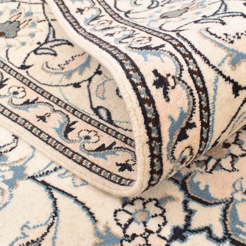 Tapis persan - Nain - 237 x 167 cm - beige clair