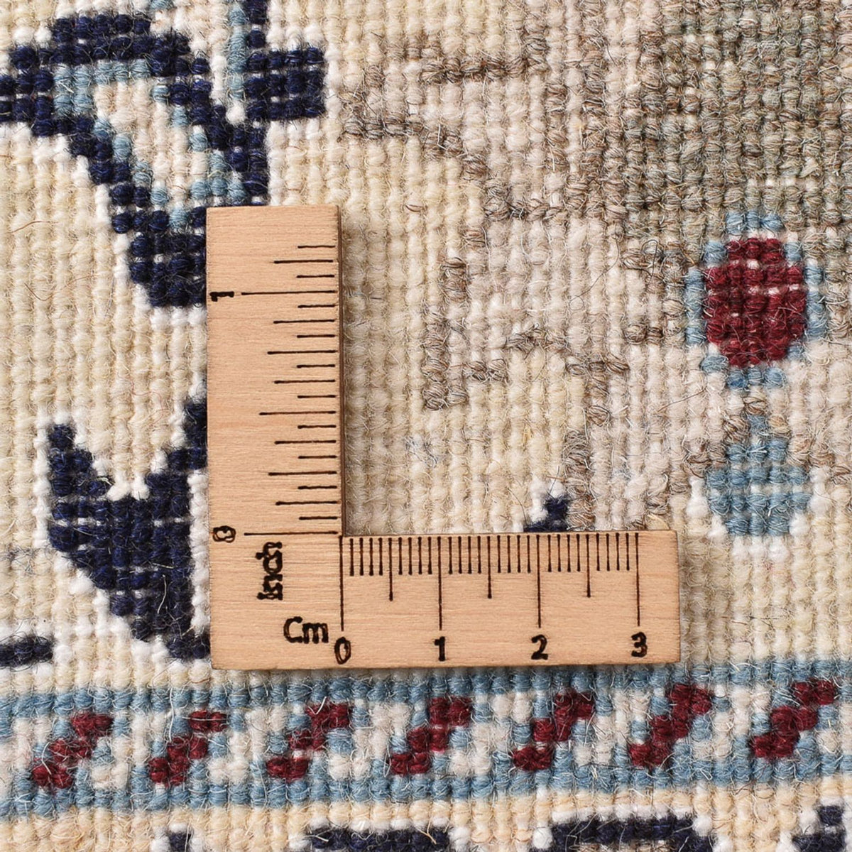 Tapis persan - Nain - 237 x 169 cm - bleu foncé