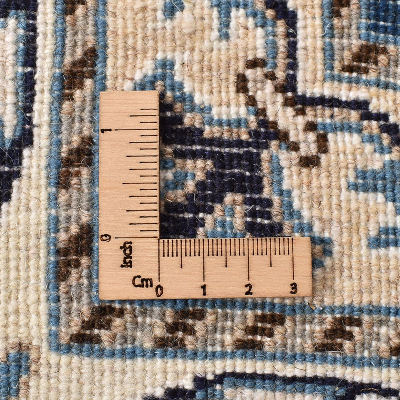 Tapis persan - Nain - 247 x 167 cm - bleu foncé