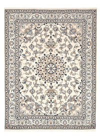 Tapis persan - Nain - 236 x 164 cm - beige clair