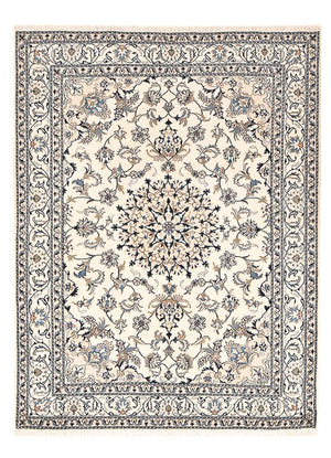 Tapis persan - Nain - 236 x 164 cm - beige clair