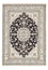 Tapis persan - Nain - 240 x 165 cm - bleu foncé