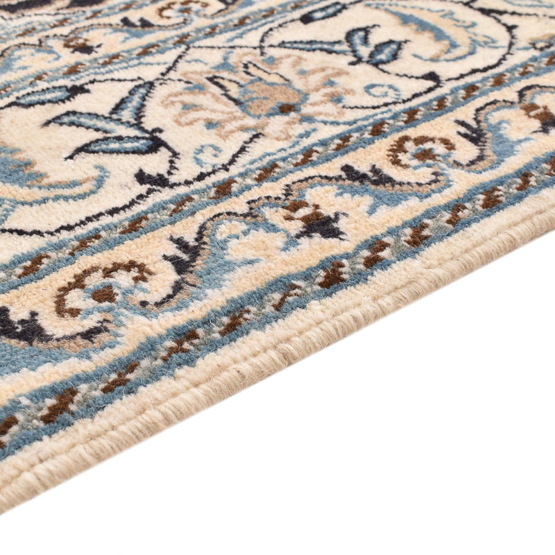 Tapis persan - Nain - 240 x 165 cm - bleu foncé