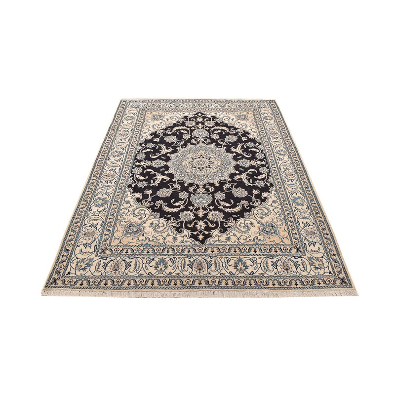 Tapis persan - Nain - 240 x 165 cm - bleu foncé