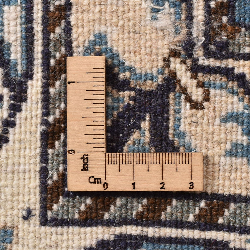 Tapis persan - Nain - 233 x 168 cm - bleu clair