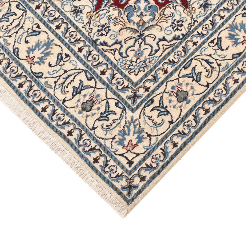 Tapis persan - Nain - 244 x 165 cm - rouge