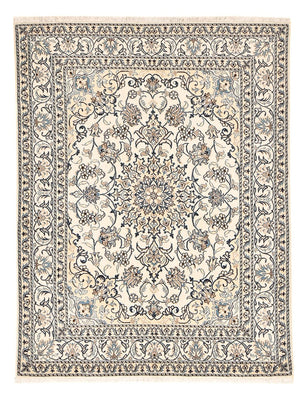 Tapis persan - Nain - 193 x 145 cm - beige clair