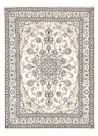 Tapis persan - Nain - 239 x 171 cm - beige clair