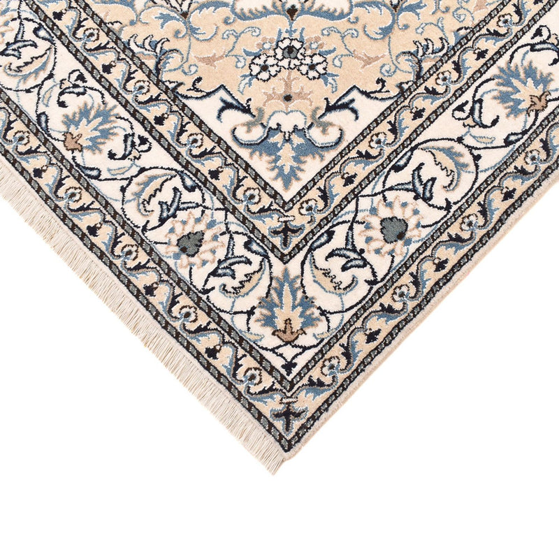 Tapis persan - Nain - 239 x 171 cm - beige clair
