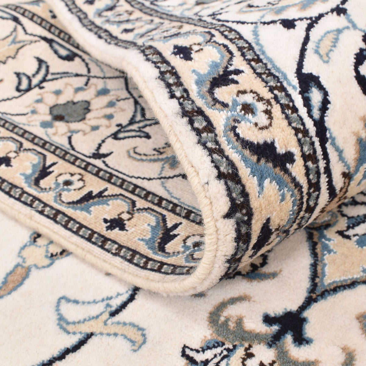 Tapis persan - Nain - 239 x 171 cm - beige clair