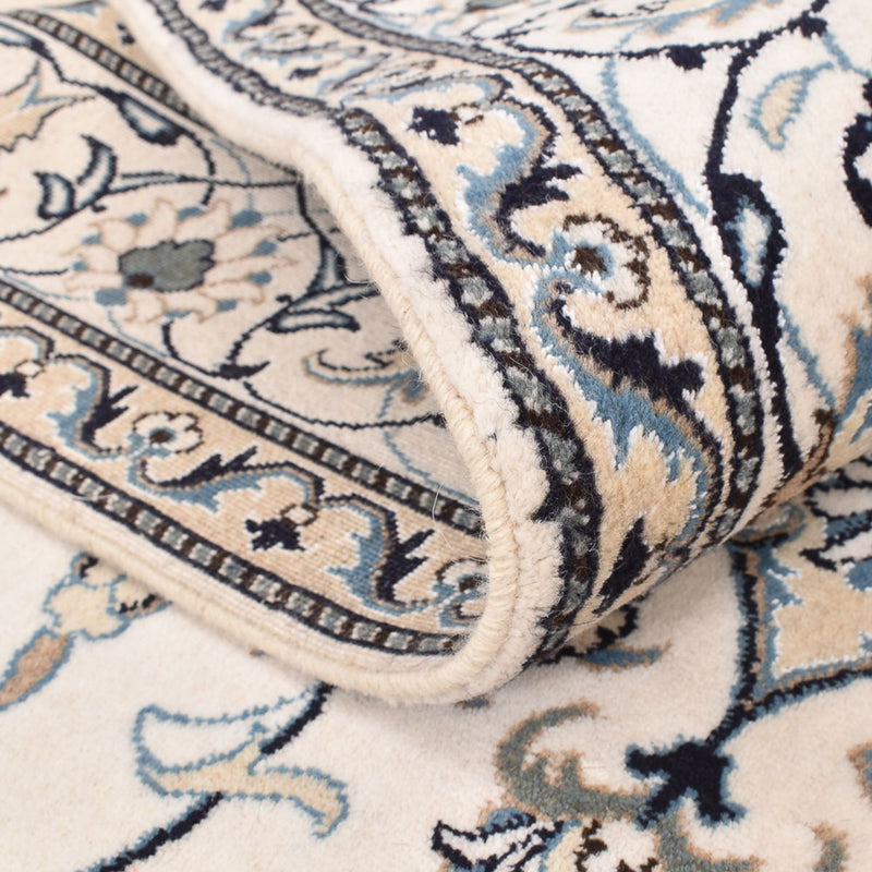 Tapis persan - Nain - 239 x 171 cm - beige clair