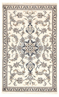 Tapis persan - Nain - 137 x 87 cm - beige clair