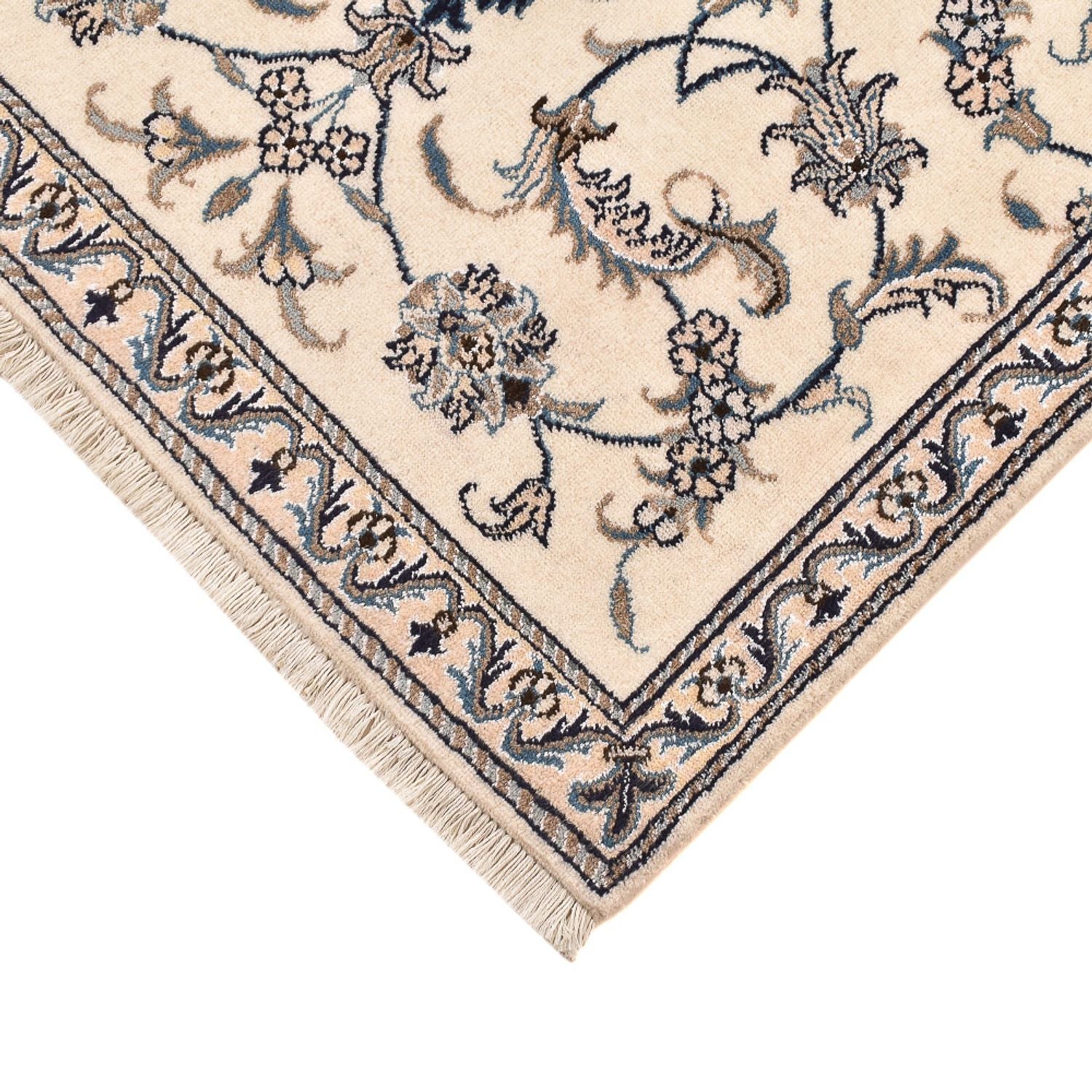 Tapis persan - Nain - 137 x 87 cm - beige clair