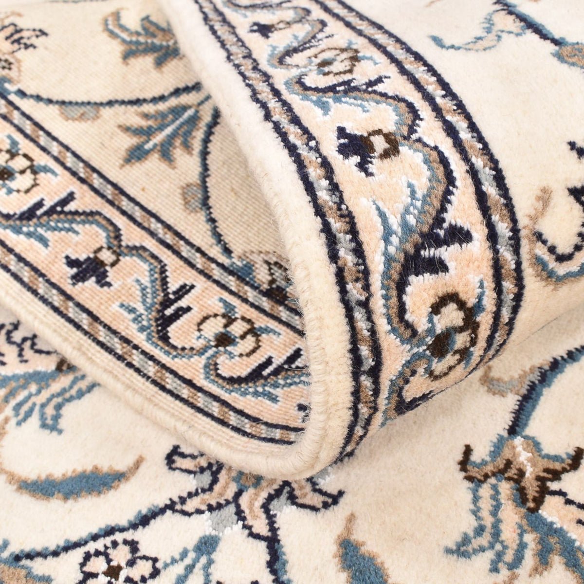 Tapis persan - Nain - 137 x 87 cm - beige clair