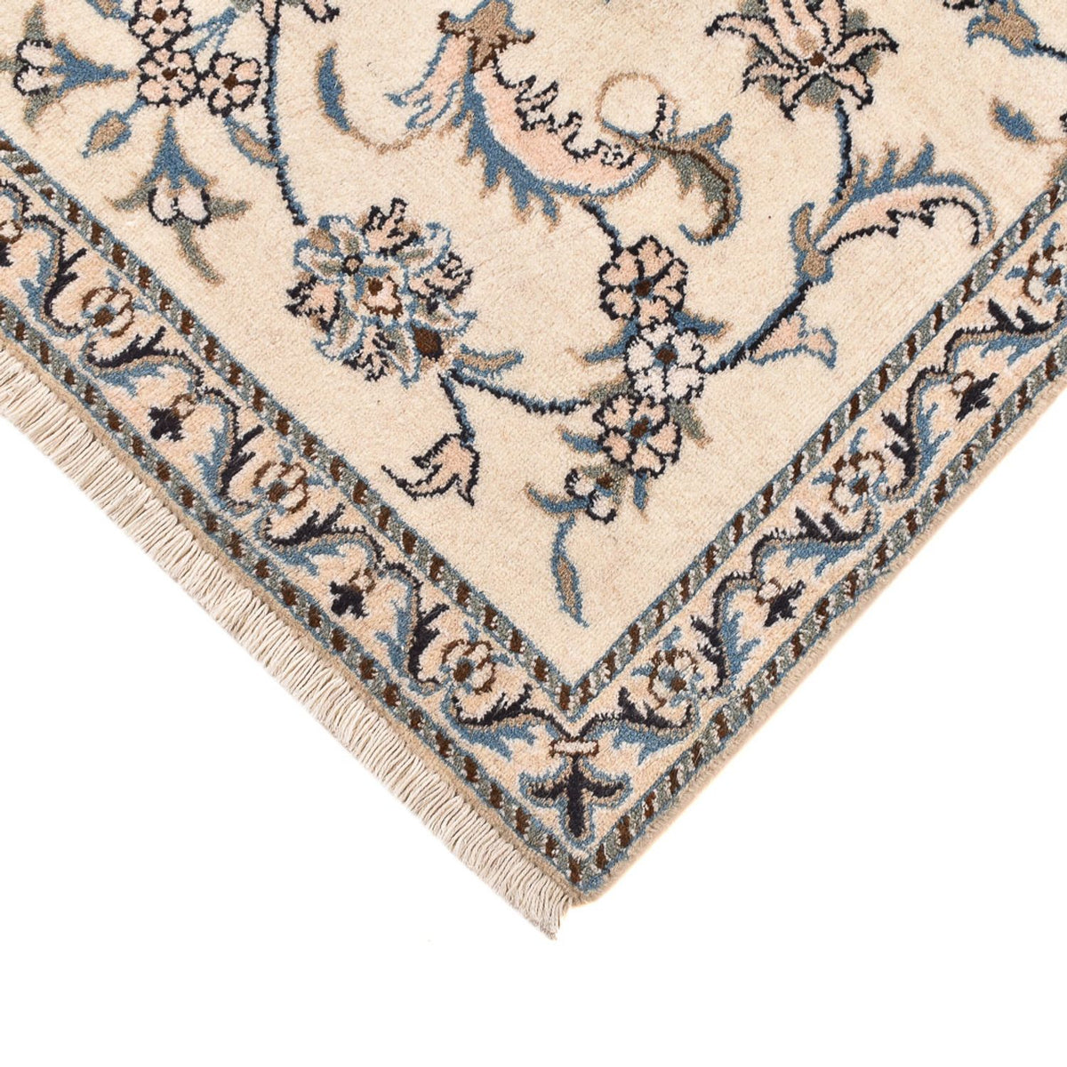 Tapis persan - Nain - 136 x 87 cm - beige clair