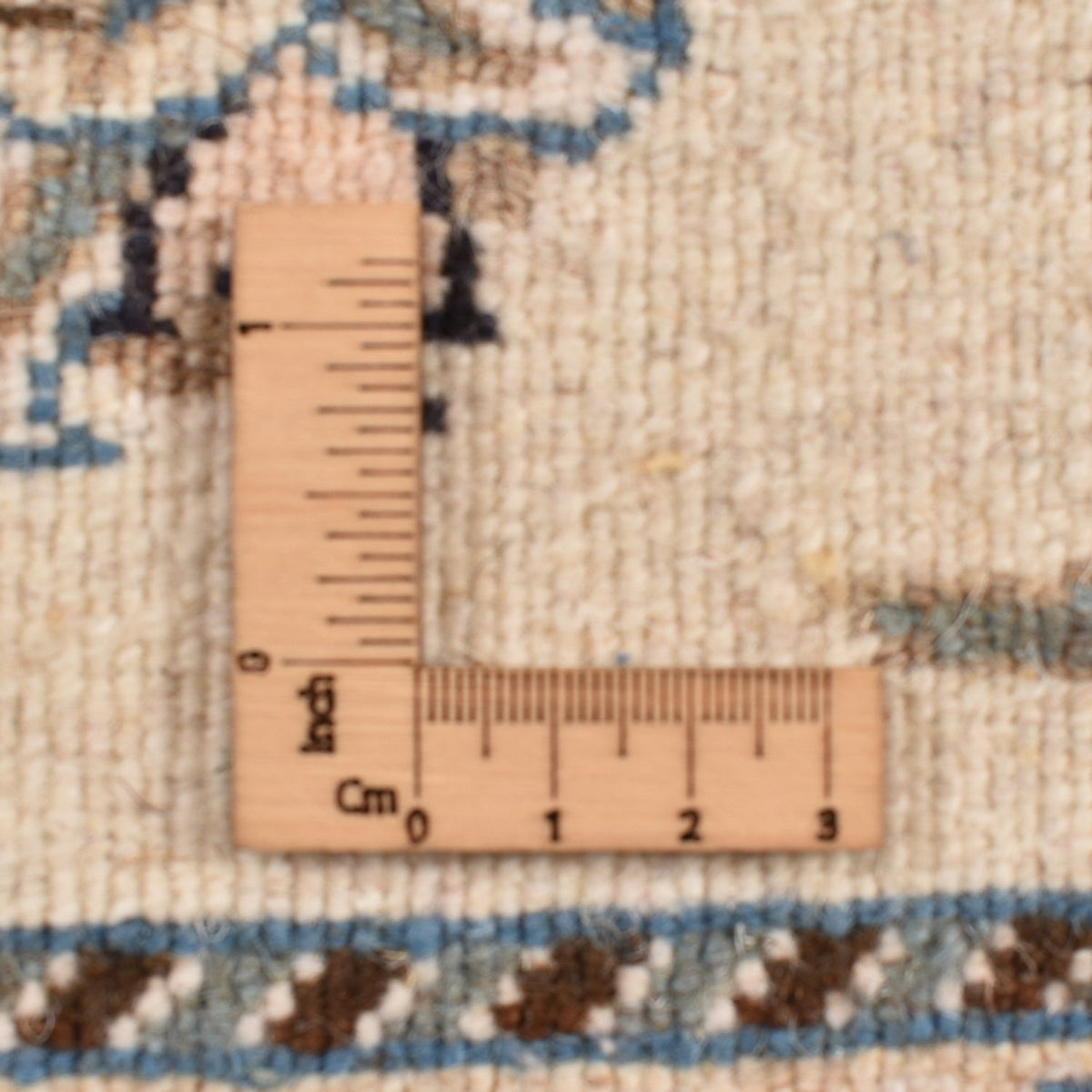 Tapis persan - Nain - 136 x 87 cm - beige clair