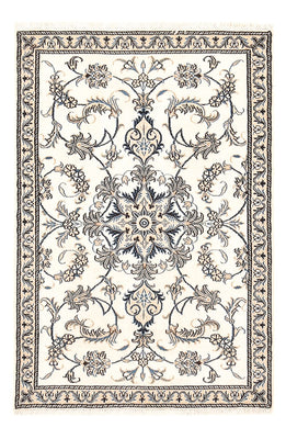 Tapis persan - Nain - 137 x 88 cm - beige clair