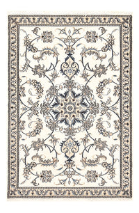 Tapis persan - Nain - 137 x 88 cm - beige clair