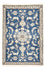 Tapis persan - Nain - 137 x 88 cm - bleu