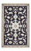 Tapis persan - Nain - 137 x 87 cm - bleu foncé