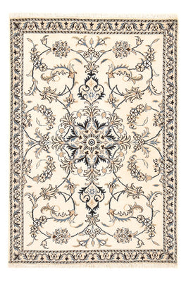Tapis persan - Nain - 137 x 90 cm - beige