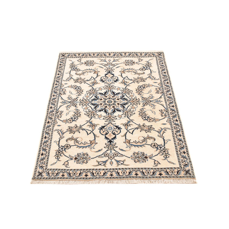 Tapis persan - Nain - 137 x 90 cm - beige
