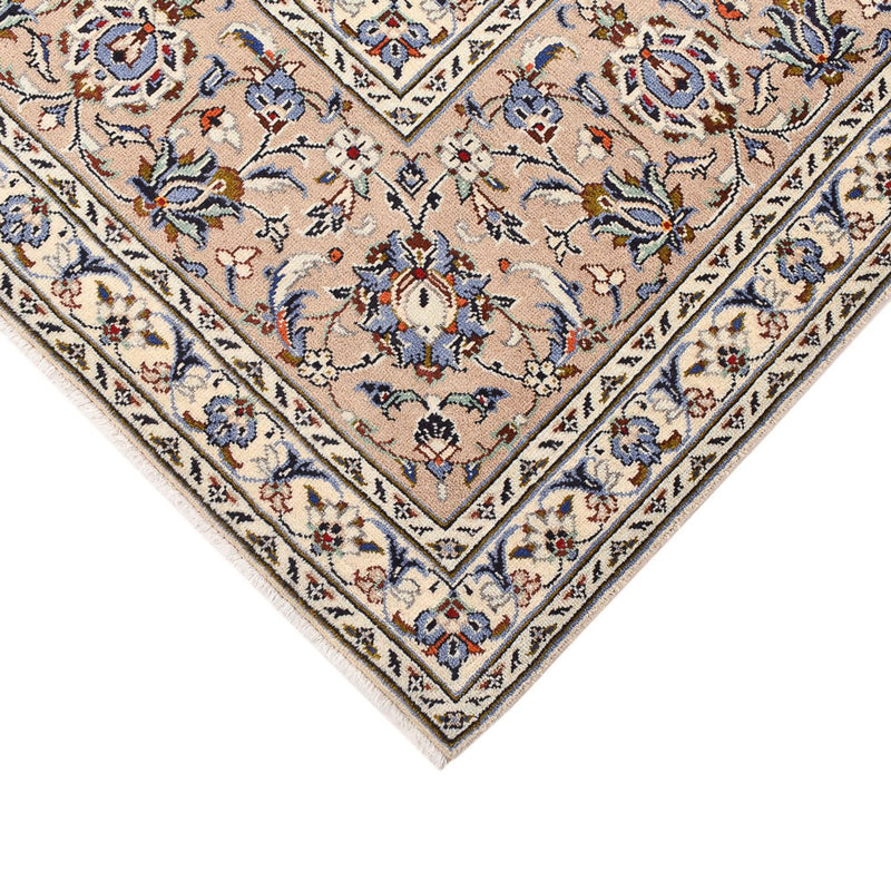 Tapis persan - Keshan - 405 x 295 cm - beige foncé