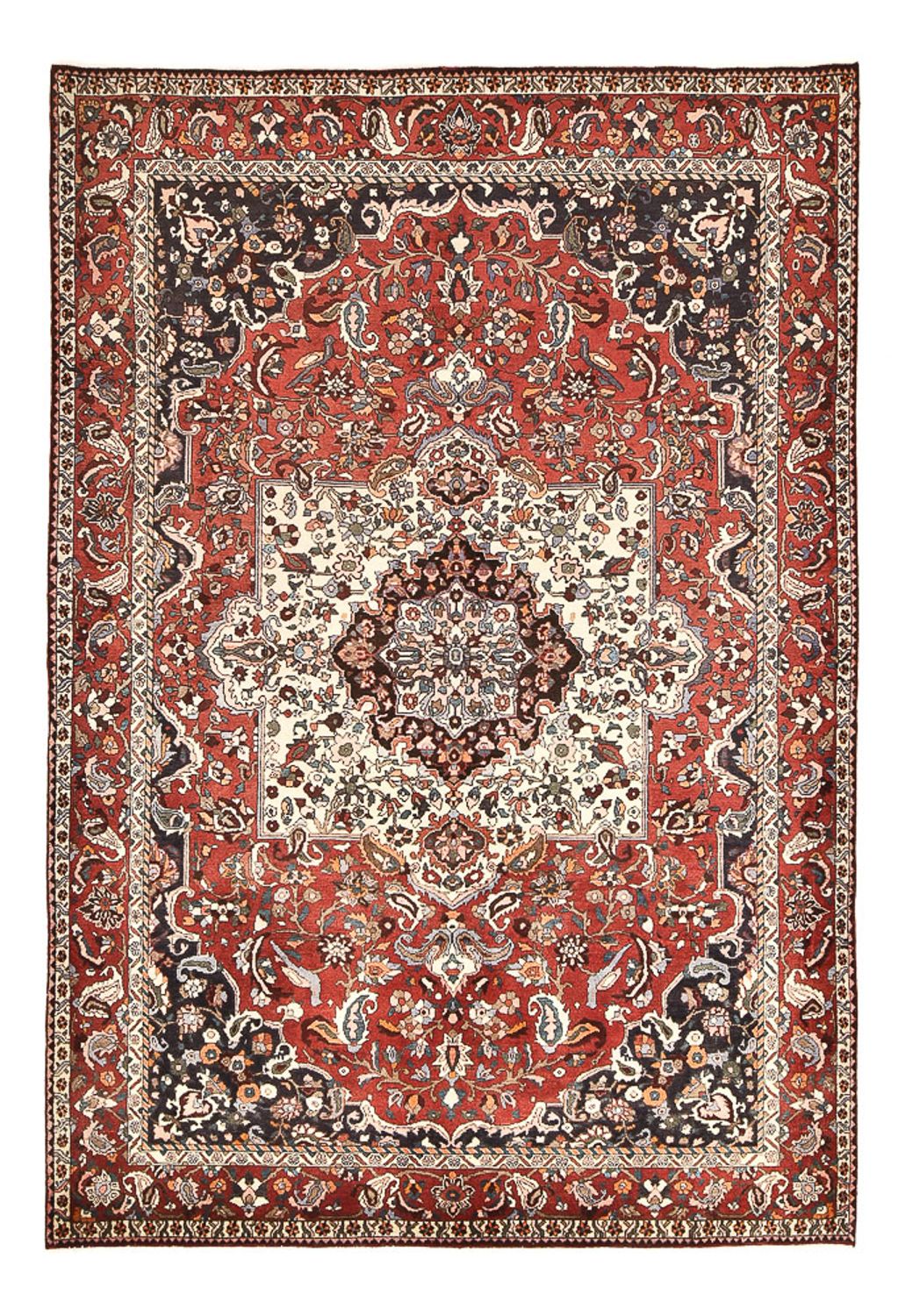 Tapis persan - Nomadic - 312 x 206 cm - rouge clair