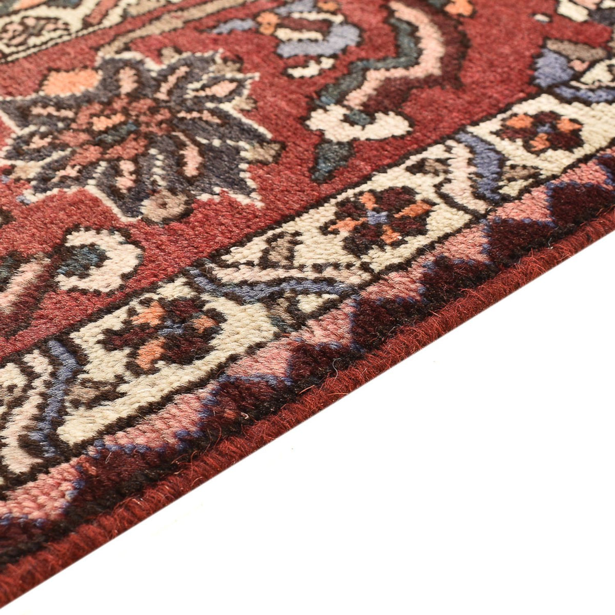 Tapis persan - Nomadic - 312 x 206 cm - rouge clair