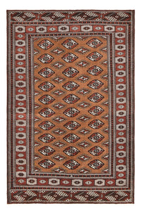 Tapis Turkaman - 303 x 200 cm - multicolore