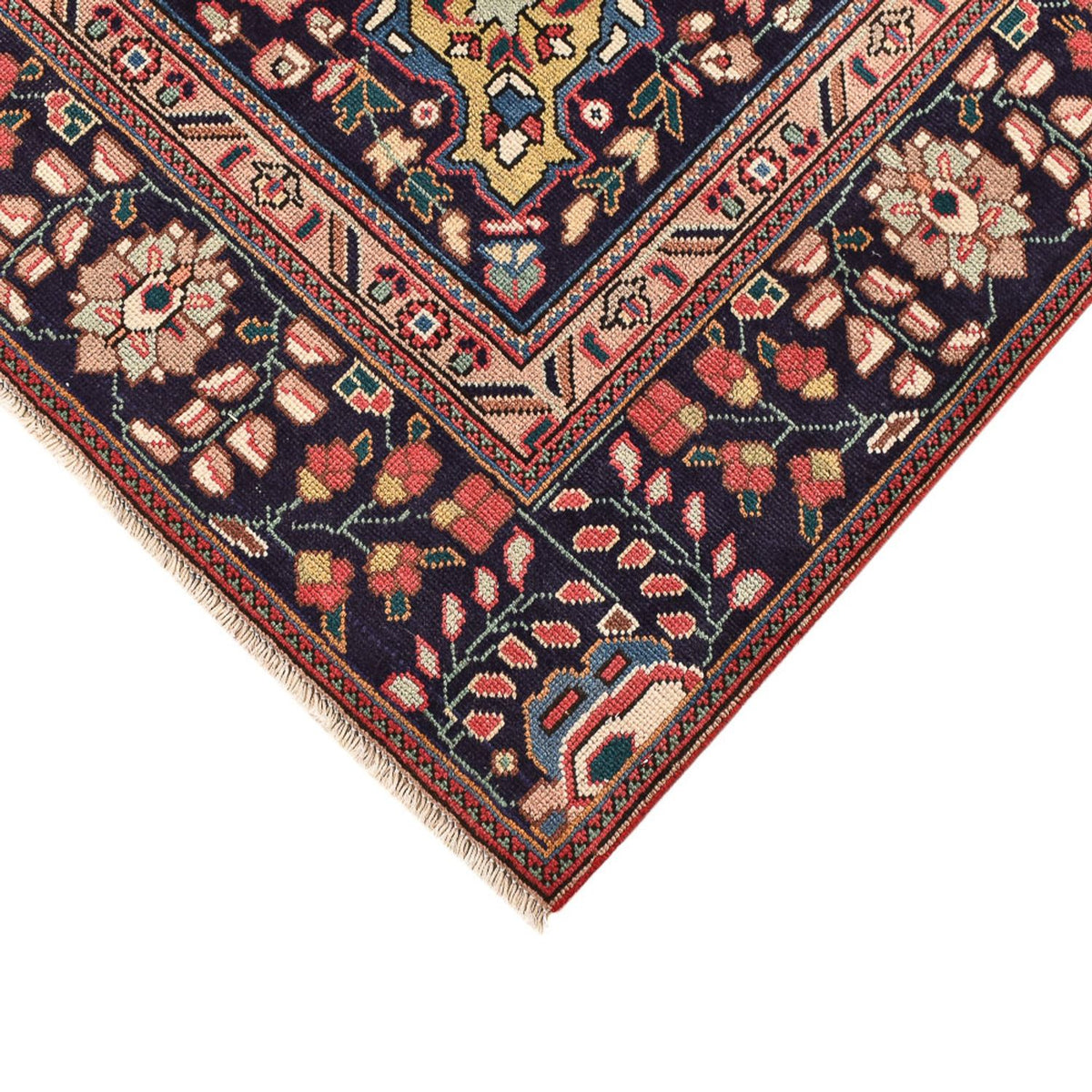 Tapis persan - Tabriz - 279 x 185 cm - rouge