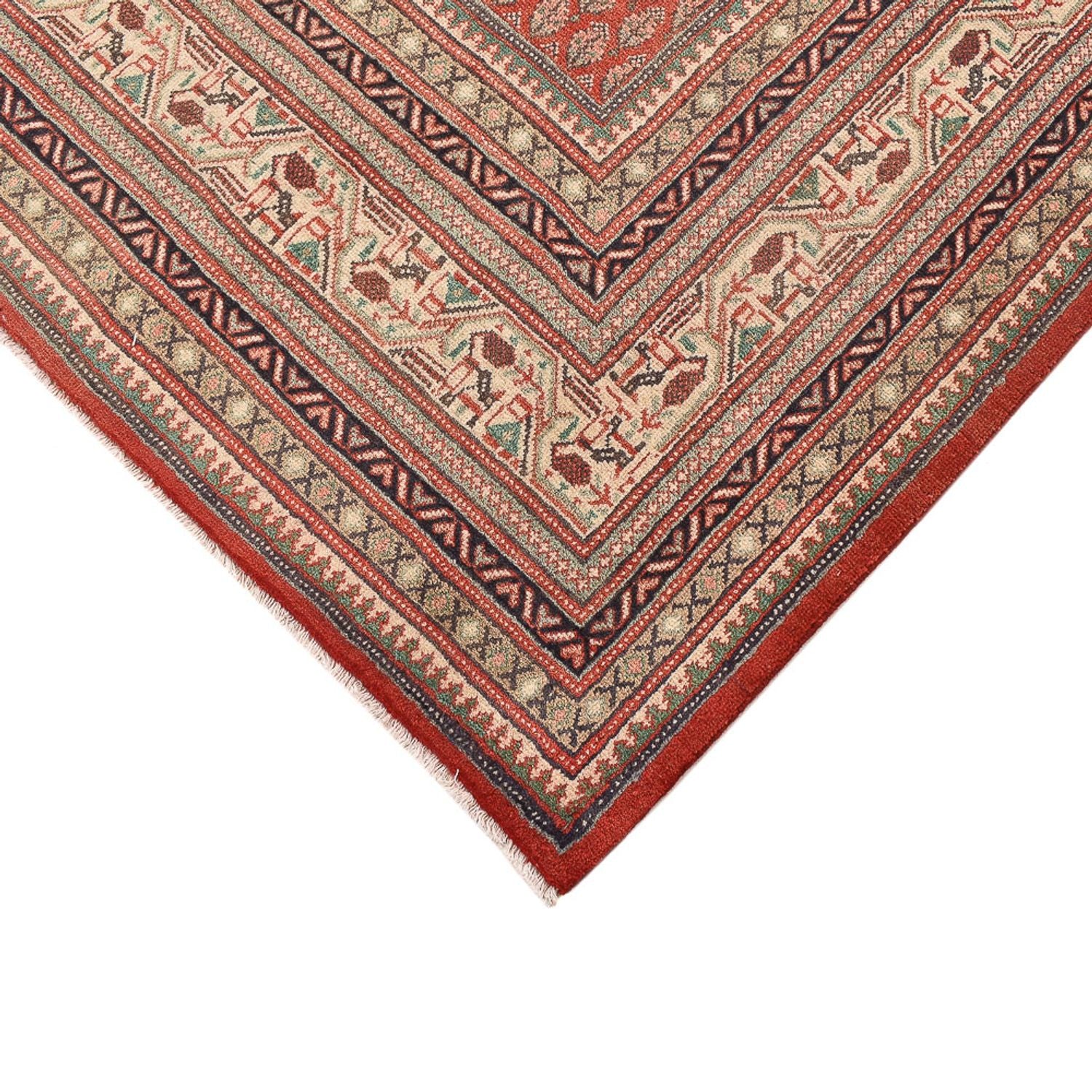 Tapis persan - Mir - 315 x 223 cm - rouge clair