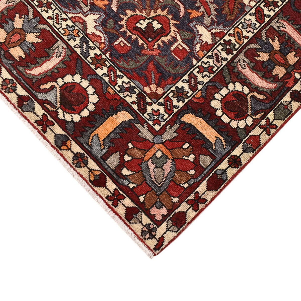Tapis persan - Nomadic - 313 x 211 cm - rouge foncé