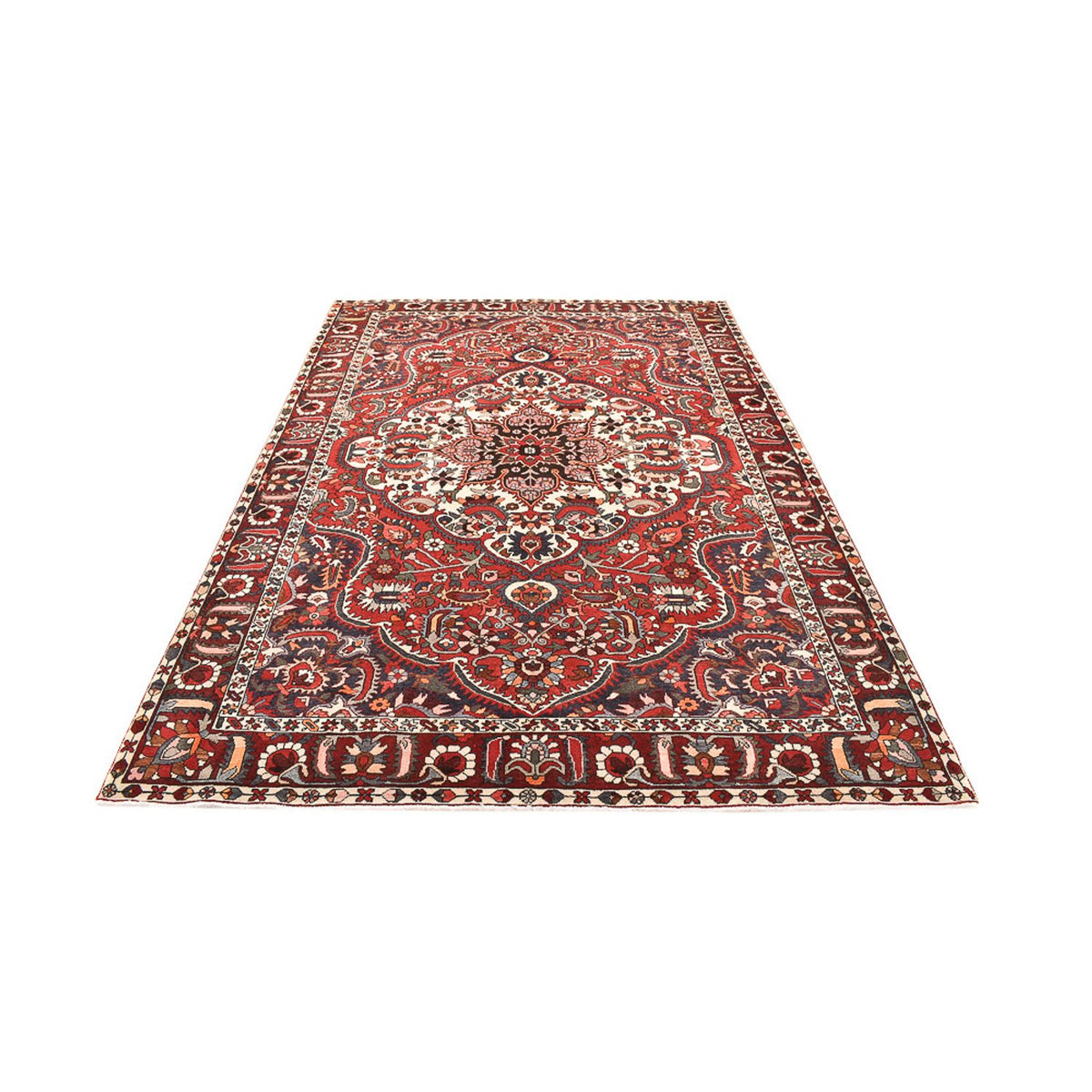 Tapis persan - Nomadic - 313 x 211 cm - rouge foncé