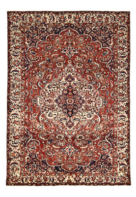 Tapis persan - Nomadic - 315 x 215 cm - rouge foncé