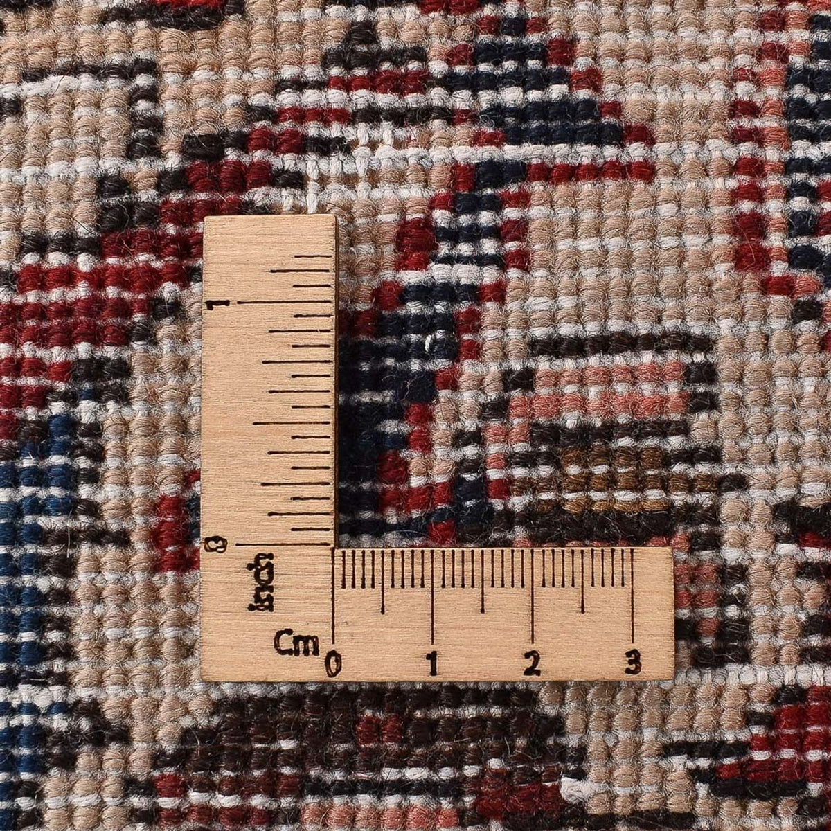 Tapis persan - Nomadic - 315 x 215 cm - rouge foncé