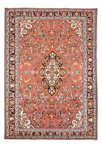 Tapis persan - Nomadic - 314 x 210 cm - rouge clair