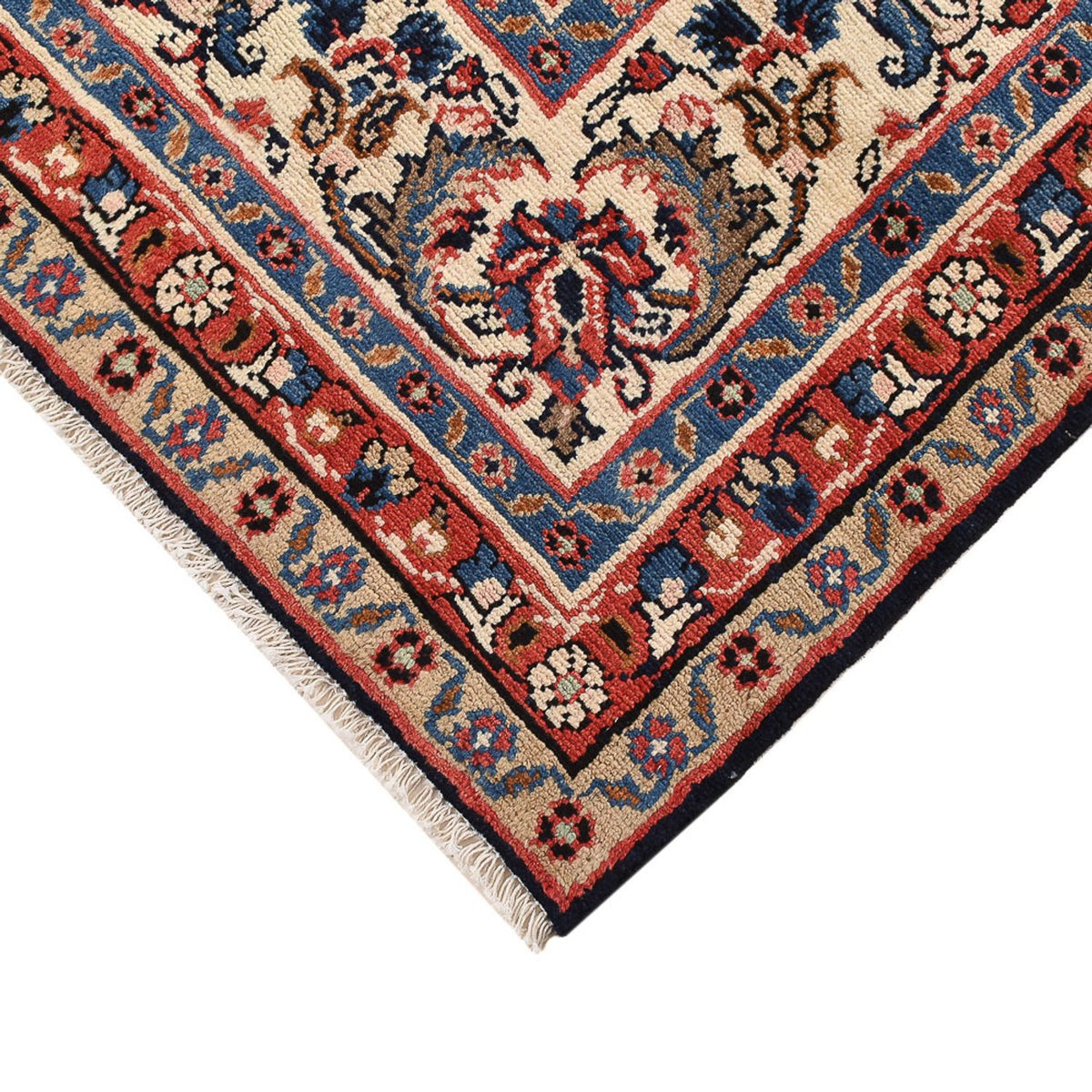 Tapis persan - Nomadic - 337 x 268 cm - rouge foncé