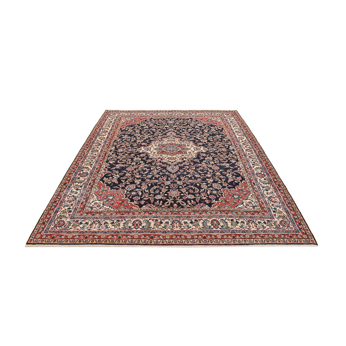 Tapis persan - Nomadic - 337 x 268 cm - rouge foncé