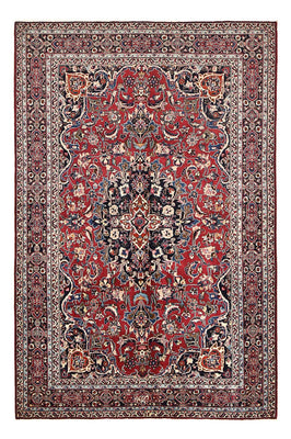 Tapis persan - Classique - 293 x 200 cm - rouge foncé