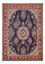 Tapis persan - Classique - 302 x 210 cm - bleu foncé