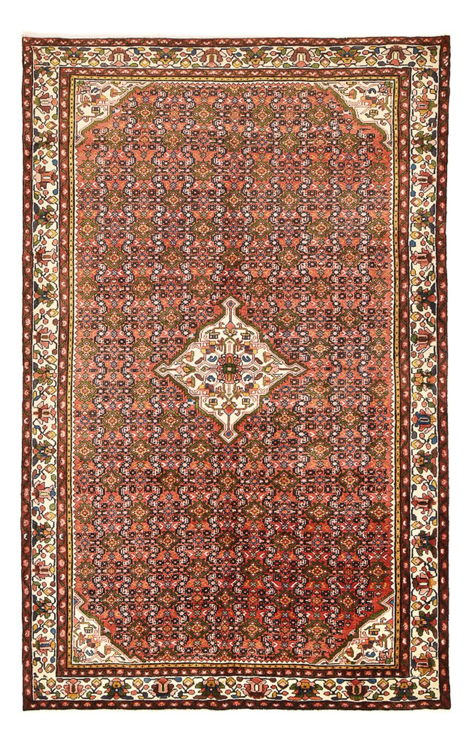 Tapis persan - Nomadic - 333 x 205 cm - rouille
