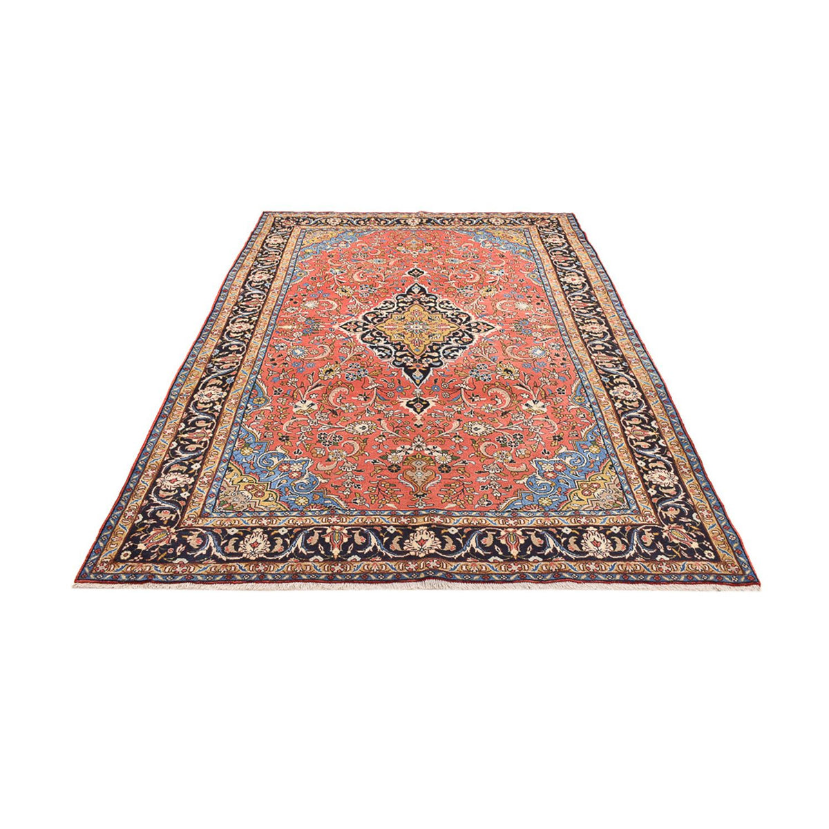 Tapis persan - Nomadic - 300 x 202 cm - rouge clair