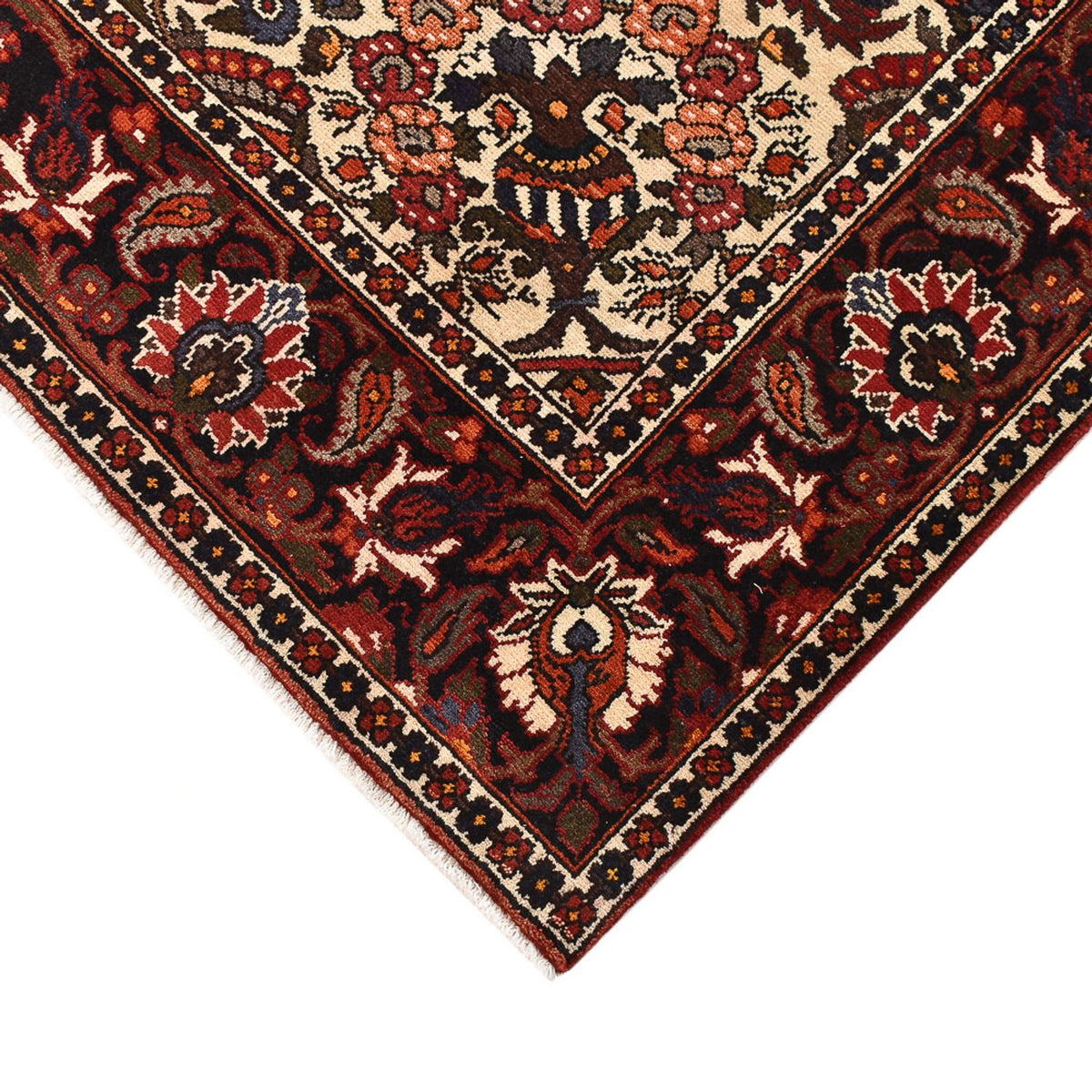 Tapis persan - Nomadic - 310 x 207 cm - rouge foncé