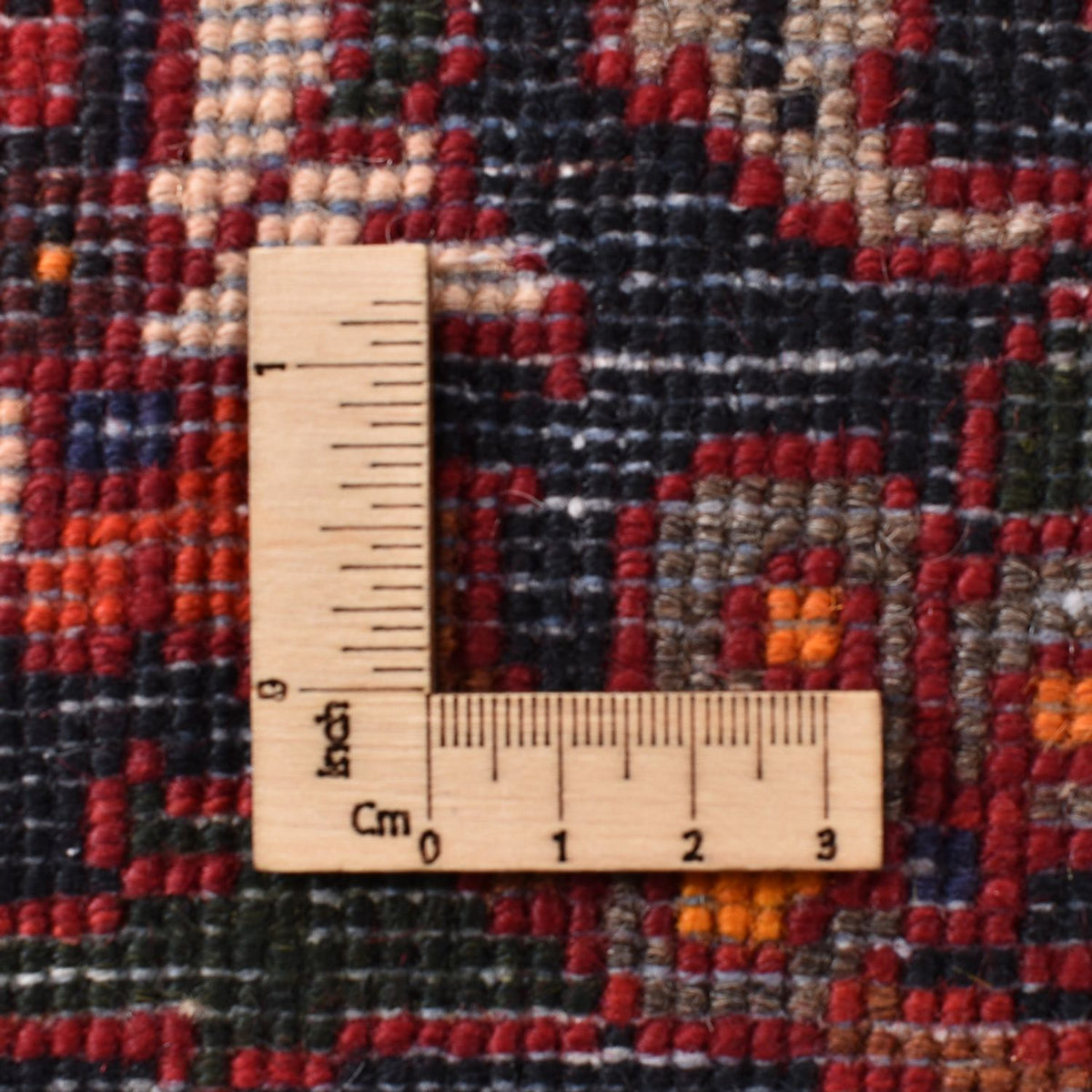 Tapis persan - Nomadic - 310 x 207 cm - rouge foncé