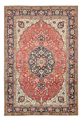 Tapis persan - Tabriz - 300 x 200 cm - rouge clair