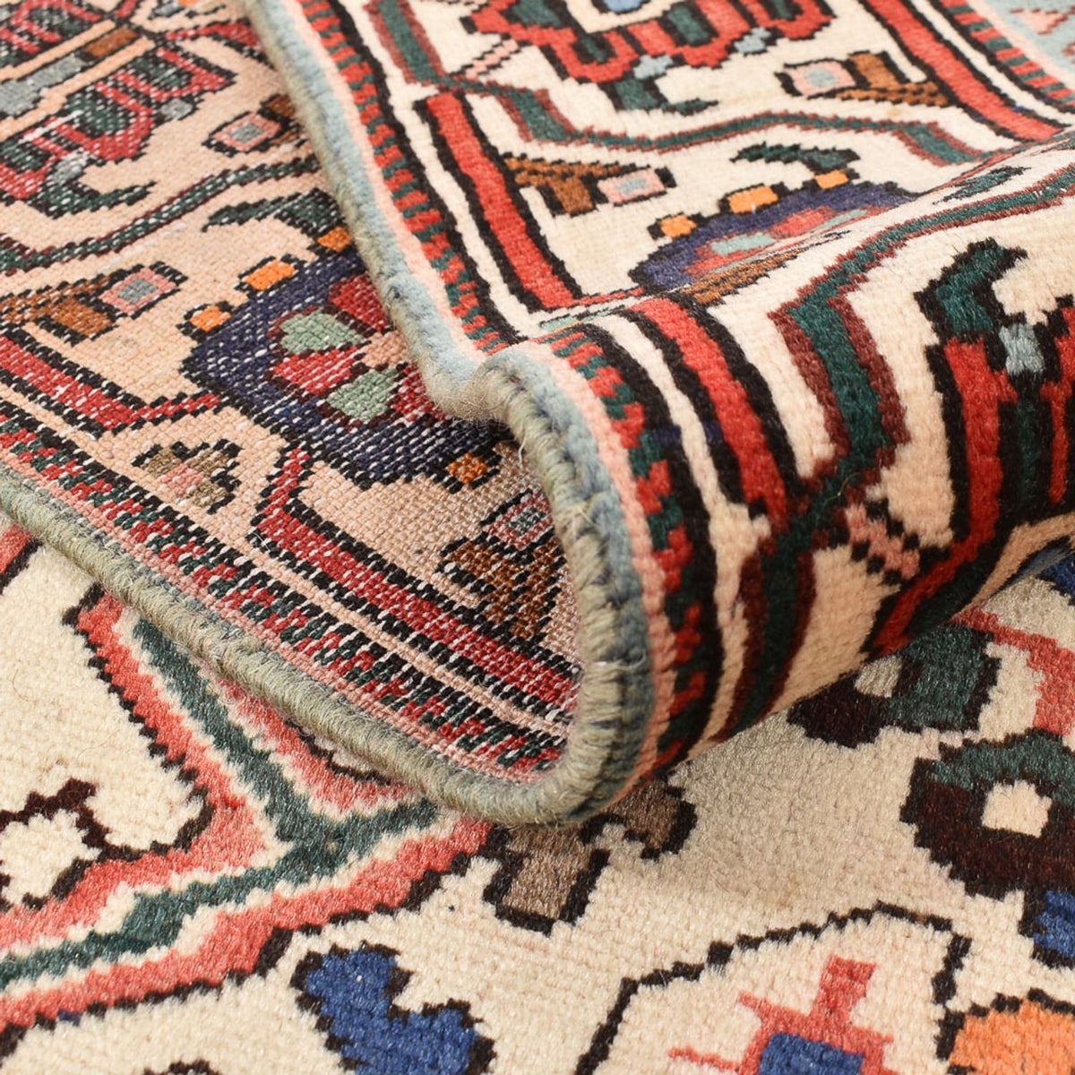 Tapis persan - Nomadic - 313 x 205 cm - rouge clair